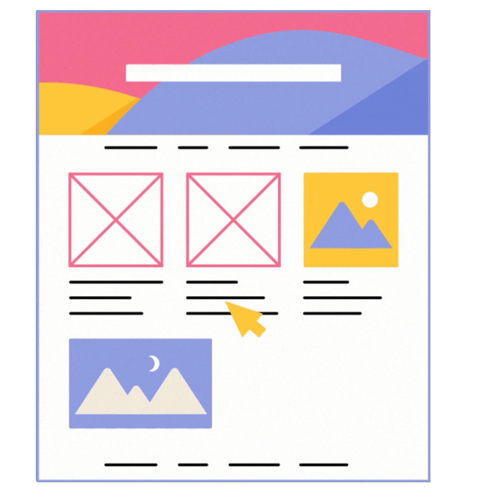 Web performance animation